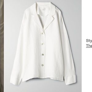 Linen Wilfred New Flowy Button Up